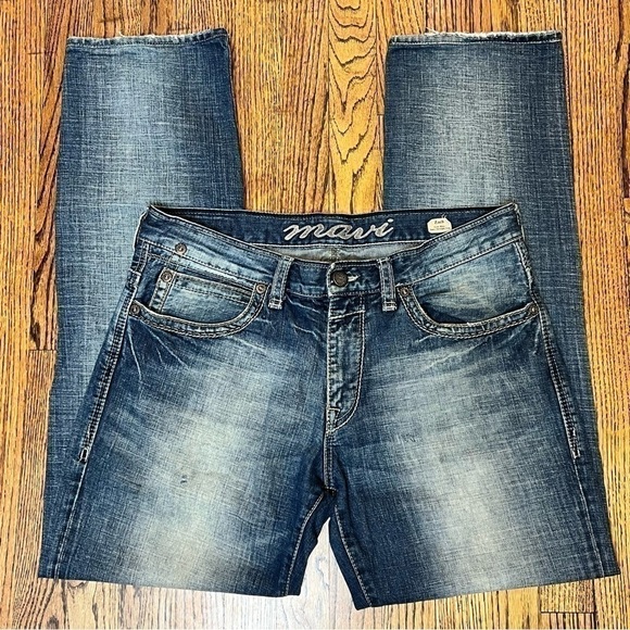 Mavi Other - Mavi Zach Jeans Men’s Size 34 x 34 Low Rise Easy Straight Leg Denim Medium Wash